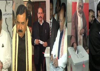 নিজ নিজ আসনে ভোট দিলেন হেভিওয়েট প্রার্থীরা