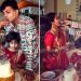 এবার বৌভাতের পর্বটাও সারলেন সৃজিত-মিথিলা