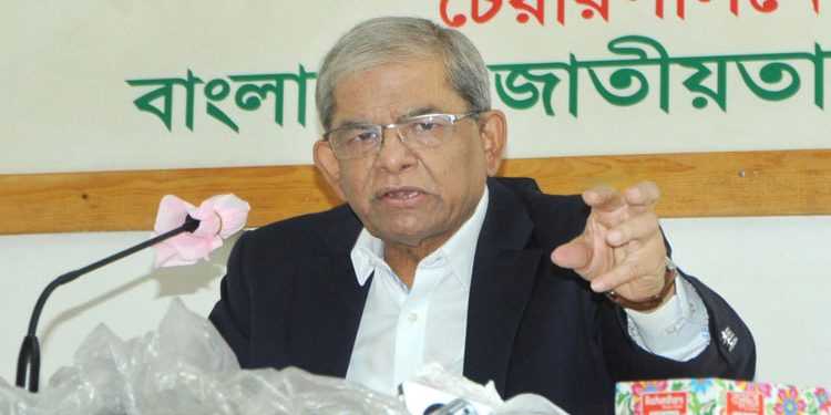 করোনা মোকাবিলায় ৮৭ হাজার কোটি টাকার প্যাকেজ ঘোষণার দাবি বিএনপির