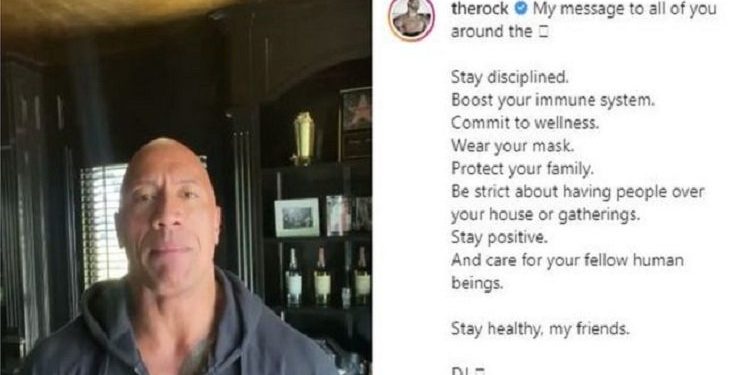 সপরিবারে করোনায় আক্রান্ত হয়েছিলেন ‘দ্য রক’