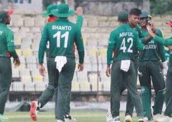 দক্ষিণ আফ্রিকাকে হারিয়ে ফের সমতা বাংলাদেশের