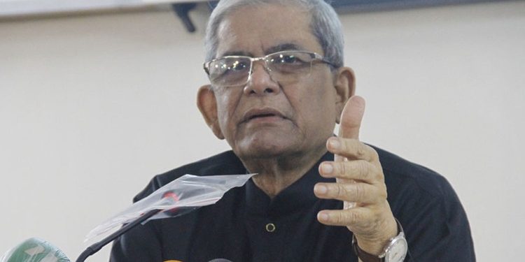 জলবায়ু পরিবর্তন তহবিলের অর্ধেক টাকা লুট করা হয়েছে: মির্জা ফখরুল