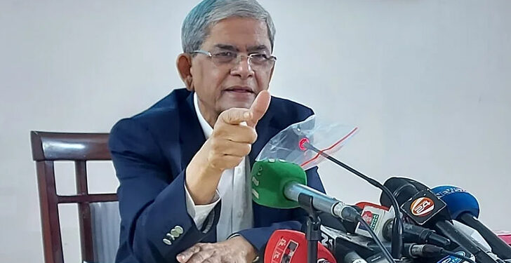 প্রধানমন্ত্রীর সফরের অ্যাচিভমেন্ট ‘জিরো’ বললেন ফখরুল