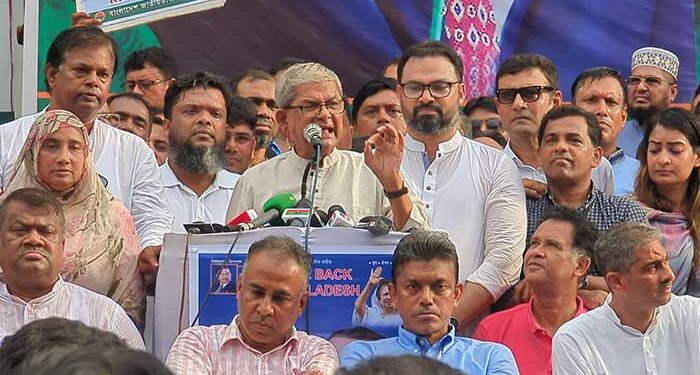 ভারত, যুক্তরাষ্ট্র কী বললো তা নিয়ে বিএনপি ভাবে না: ফখরুল