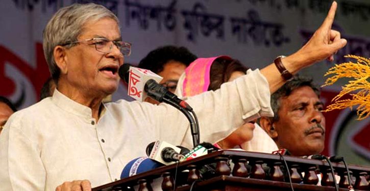 অধিকার এখন সরকারের দমন-পীড়নে ক্ষতবিক্ষত: মির্জা ফখরুল